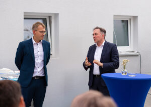 Florian Binder (Geschäftsführung Atemzeit Süd), Dr. Erik Hamann (CEO opseo)